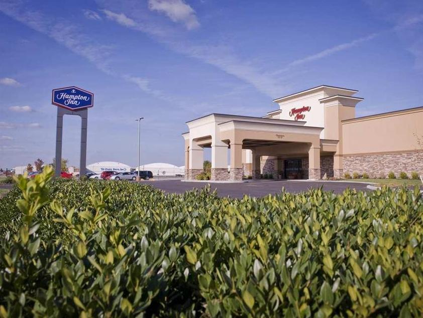 Hampton Inn Evansville Airport Exterior foto